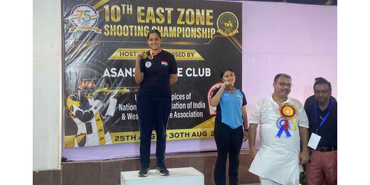 मुजफ्फरपुर की श्रेया का शानदार निशाना, ईस्ट जोन चैंपियनशिप में जीते दो स्वर्ण